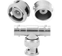 Respicefinem 2pc t Forma bnc Macho a Femenino Material Premium Buena Vida útil de oxidación para conectar Sistemas de Estaciones de Trabajo Que requieren una frecuencia de escaneo