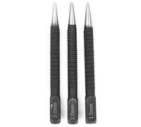 Respicefinem 3 PCS Herramienta de marco de madera Punch Center Marker para posicionamiento de punto de partida preciso para el acero y otros materiales sólidos Operación de una