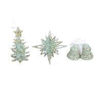 Respicefinem 3pcs Christmas Hanging Decorations Ideal for Creating Festive Atmosphere with Innovative Designs and Premium Materials Suitable for Homes Shopping Malls and Offices