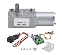 Respicefinem 6V Geared Motor Turbo Gear Electric Motor With Governor For Speed Reduction Mini DC Motor Ideal For Lubrication Systems And Mechanical Devices (6V150RPM)