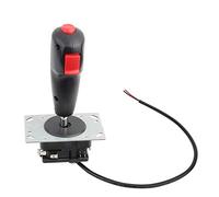 Respicefinem 8 Direccional de Vuelo Joystick con Gatillo Superior Botón de Fuego de Metal Resistente de Plástico Para la Construcción del Simulador de Vuelo de Máquinas