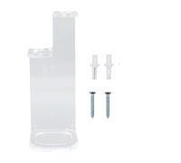 Respicefinem Acrylic Stable Wall Mounted Lightsaber Display Rack Ideal For Showing Off Lightsabers Without Concealing Details In Home Bedroom With Staggered Design And Easy Install (Transparente)