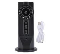 Respicefinem Air Cooler Humidifier 100ML 6 Speeds USB Powered Desktop Cooling Fan Portable Air Conditioner with 6H Timer Function for Home Office Use