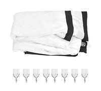 Respicefinem Alta definición Portable Portable de 150 pulgadas Mini proyector Pantalla hecha de poliéster para una proyección clara y brillante ideal para la oficina en casa Home (150 inches