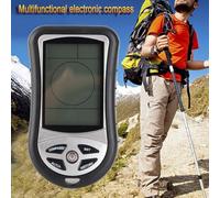 Respicefinem Altímetro Digital Barómetro Brújula Brújula electrónica Navegación con función de pronóstico del Tiempo Alta precisión Multifunción Equipo de Senderismo al Aire