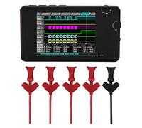 Respicefinem Analizador lógico digital portátil Pantalla TFT LCD de 2,8 pulgadas 4 canales para electrónica automotriz y sistemas de comunicación