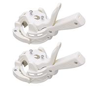 Respicefinem Asistente de pistola de calafateo manual, 2 piezas, material ABS de alta resistencia para una operación de costura suave, diseño liviano y portátil, ideal para