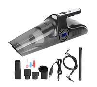 Respicefinem Aspiradora Inalámbrica Recargable USB Multifunción 120W 4 En 1 con Luz para Uso Doméstico En El Automóvil Batería Súper Succión De 5000 Mbar De Larga Duración