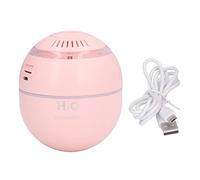 Respicefinem Ball Shaped Humidifier With Colorful RGB Light Mini Air Humidifier For Home And Bedroom Use USB Powered Water Replenishing Mist Diffuser Pink (Rosada)
