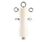 Respicefinem Balun Antena de Onda Corta Mini Receptor de ABS Impermeable para jamón es Resistente Duradero y liviano Adecuado para la instalación de Todo el Clima al Aire Libre a