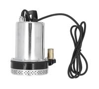 Respicefinem Bomba Sumergible DC 180W Elevación de 8 Metros Salida de 1 Pulgada Carcasa de Acero Inoxidable Motor de Cobre Bomba de Pozo para Estanque de Jardín Piscina DC12V