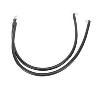 Respicefinem Cable de batería calibre 6 6AWG con ambos extremos para marino solar RV coche motocicleta caja de alimentación del inversor interno negativo 0,5 m 1,6 pies (30 cm/11,81 pulgadas)