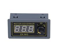 Respicefinem Controlador de Velocidad del Motor de CC ABS Práctico gobernador PWM Ideal para Equipos electrónicos Fabricación de maquinaria con botón de Inicio y Parada Función de