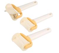 Respicefinem Cookies Foole Maker Molde Cake Tail de bricolaje Decoración Herramientas Mango ergonómico Se adapta a las manos de todas las manos anti sólidas fáciles de limpiar (3 Piece Set)