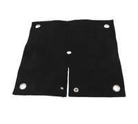 Respicefinem Copper Pipe Welding Blanket 6mm Thick Carbon Fiber Heat Shield Mat 1800℃ Fireproof Flame Retardant Pad For Brazing Soldering Insulation Safety