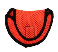 Respicefinem D Tipo Mazo Putter Head Cover Tejido Golf Headcover Protector Bolsa con Cinta de Sujeción (Naranja)