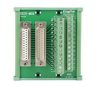 Respicefinem DB25 D Sub Macho Hembra Encabezado Tablero de terminales Montaje en riel DIN Módulo de interfaz Terminal 5.0 mm Voltaje nominal 48 V Interfaz de