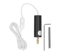 Respicefinem Electric Mini Talading Set portátil USB alimentado con trozos de llave hexagonal para artesanías de joyas de bricolaje