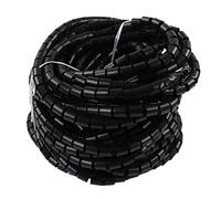 Respicefinem Fundas Protectoras de Cables Envoltura de Cable en Espiral para administración de Cables en casa y Oficina Negro 28 mm de diámetro 40 Metros de Longitud (Dia 32mm 30m)