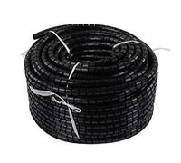 Respicefinem Fundas Protectoras de Cables Envoltura de Cable en Espiral para administración de Cables en casa y Oficina Negro 28 mm de diámetro 40 Metros de Longitud (Dia 22mm 50m)