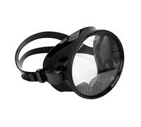 Respicefinem Gafas de Snorkel para Hombres y Mujeres, universales, a Prueba de Fugas, antivaho, Transparentes, de visión Amplia, Gafas de Buceo con Diadema Ajustable y cómoda (Negra)