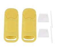 RESpiceFinem Gnocchi Board PP Garganelli Bandeja Garganelli Multifuncional Gargani Gnocchi Maker Kitchen Gadgets for Home Restaurant 2 juegos amarillo Premium PP Material (2 juegos amarillos)