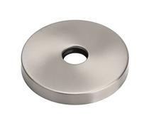 Respicefinem gran brazo de ducha brida 304 Acero inoxidable escudo placa para G1 2in tubo baño moderno pared gap cubierta reemplazo (Brushed)