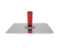 Respicefinem Halcón de yuminio de aluminio ligero con mango de agarre de comodidad para yesco profesional Masonería Cemento Trabajo de 330 mm