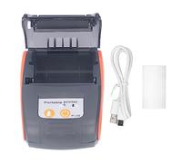 Respicefinem Impresora de recibo térmico Bluetooth Wireless Mini Impresión de Impresora Compatible de Bolsillo Máquina de impresión de boletos para Android 58 mm con Bolsa de (with Case)