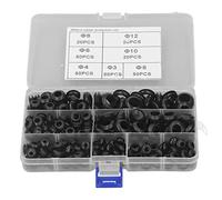 Respicefinem Juego surtido de 260 juntas tóricas de caucho de nitrilo arandelas de sellado para líneas de aire inyectores de combustible