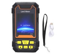 Respicefinem Land Meter Mini Portable Handheld Surveyor Area Measurement Tool with 6 Global Satellite Systems 2.4 Inch Color Screen for Agricultural and Outdoor Land Distance