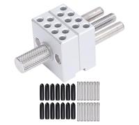 Respicefinem Mini Vise Clamp Adjustable 30mm Metal Handy Tool for Jewelry Making Crafts Electronics Watch Repair Model Making