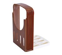 Respicefinem Molde Cortador de Pan Ajustable 4 Configuraciones de Grosor Guía de Rebanado de Tostadas Plegable Herramienta de Cocina de Resina ABS No Tóxica para Sándwiches Jamón