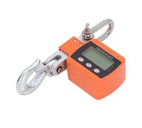 Respicefinem Orange Hanging Hook Escala con pantalla digital LCD HD y sensor ideal para pesas de pesca en el océano que pesa y un muelle que pesa hasta 1102 lb 500 kg