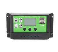 RespiceFinem parámetro ajustable Carga del panel solar inteligente Regulador de batería con pantalla LCD 12 V 24 V Adaptivo 10 A de alto rendimiento Duradero y fácil de usar para la industria