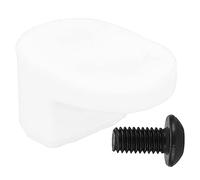 Respicefinem Piezas de Repuesto de la Cubierta del Gancho del Guardabarros Trasero de Scooter eléctrico para M365 Pro Pro2 1s Lite Construcción Robusta de aleación de Aluminio (Blanca)