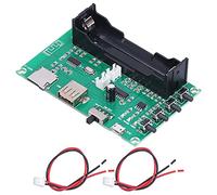 Respicefinem Placa amplificadora Digital con Receptor Bluetooth 4.0 Módulo Amplificador de Potencia de Audio de Doble Canal para Aprendizaje y Pruebas de Bricolaje Admite Carga USB