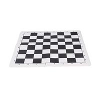 Respicefinem Portable Soft Standard 35x35cm Junta de ajedrez de PU Ideal para Viajar al Aire Libre y Promover una relación íntima de los Hijos de los Padres Mientras Mejora Las