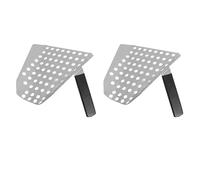 Respicefinem Premium Stainless Steel Ergonomic Single Handle French Fry Scooper With Holes Ideal For Scooping Fries And Popcorn In Stores Movie Theaters And Picnics 30