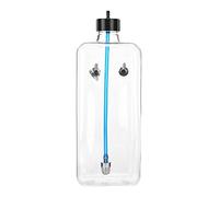 Respicefinem RC Avión Tanque de Combustible 700ml Accesorio Modelo RC Transparente con Tapa de Metal Mecanizada CNC Circlip de Tubo de Aceite Diseño Sellado de Alta Resistencia (1500 ml (para Aviones