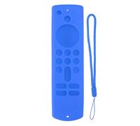 Respicefinem Remote Control Silicone Cover for Fire TV Stick 3rd Gen Soft Anti Slip with Lanyard Ideal for Home Entertainment Precise Cutouts and Lightweight Design (Azul)