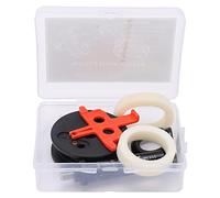 Respicefinem Riesgo Bike Cycling Chain Keeper Roller Hub Spanner Clean Tool RL211 Versión de liberación rápida Esta calidad cadena de bicicletas Keeper Roller está hecho de acero inoxidable de nylon