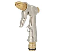 Respicefinem Rociador de Agua a Alta presión Boquilla de Limpieza con Cabezal rociador para Hotel Restaurante Piso de Cocina Conector rápido Construcción de aleación de latón (A gold spray gun (quick