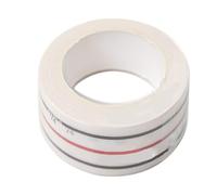 Respicefinem Rollo de cinta de costura diagonal de 1/4 pulgadas para máquina de coser - Guía de acolchado reutilizable con línea de puntada roja para costuras rectas y diagonales