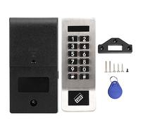 Respicefinem Teclado digital Cerradura codificada electrónica para seguridad del hogar Cerradura de puerta con contraseña con acceso a tarjeta Entrada segura de acero inoxidable
