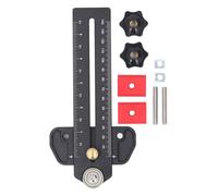 Respicefinem Thin Rip Jig Table Saw Jig Accurate Adjustable and Compatible for Band Saws Table Saws Milling Machines with 1/4in X 3.4in T Slots 3/8in X 3/4in T U Slot for Precise