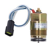 Respicefinem Válvula solenoide de bomba hidráulica Material de latón Válvula solenoide eléctrica de excavadora de alto rendimiento para SK200 6E K3V112 K3V63DT