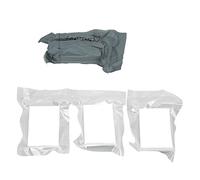 Respicefinem Vendaje israelí Pieza de gasa curva de compresión Kit de vendaje de emergencia de alta elasticidad S Juego de 4 piezas Ligero, seguro y fácil de usar para interiores, (S)