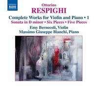 Ottorino Respighi – Obras completas para violín y piano – CD