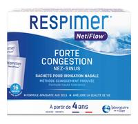 Respimer Netiflow Irrigación Nasal Recambio 16 Sobres